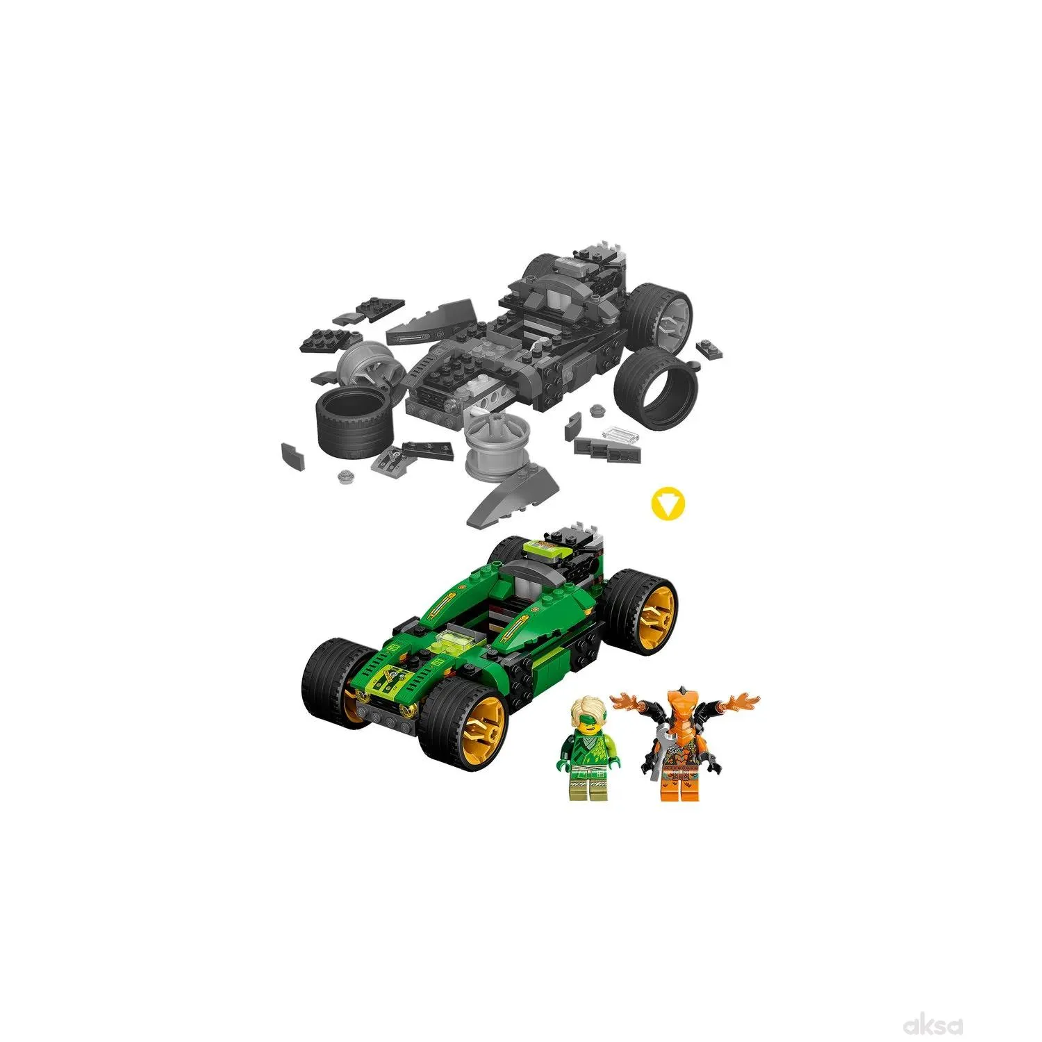 Lego Lloydov trkaći EVO auto 