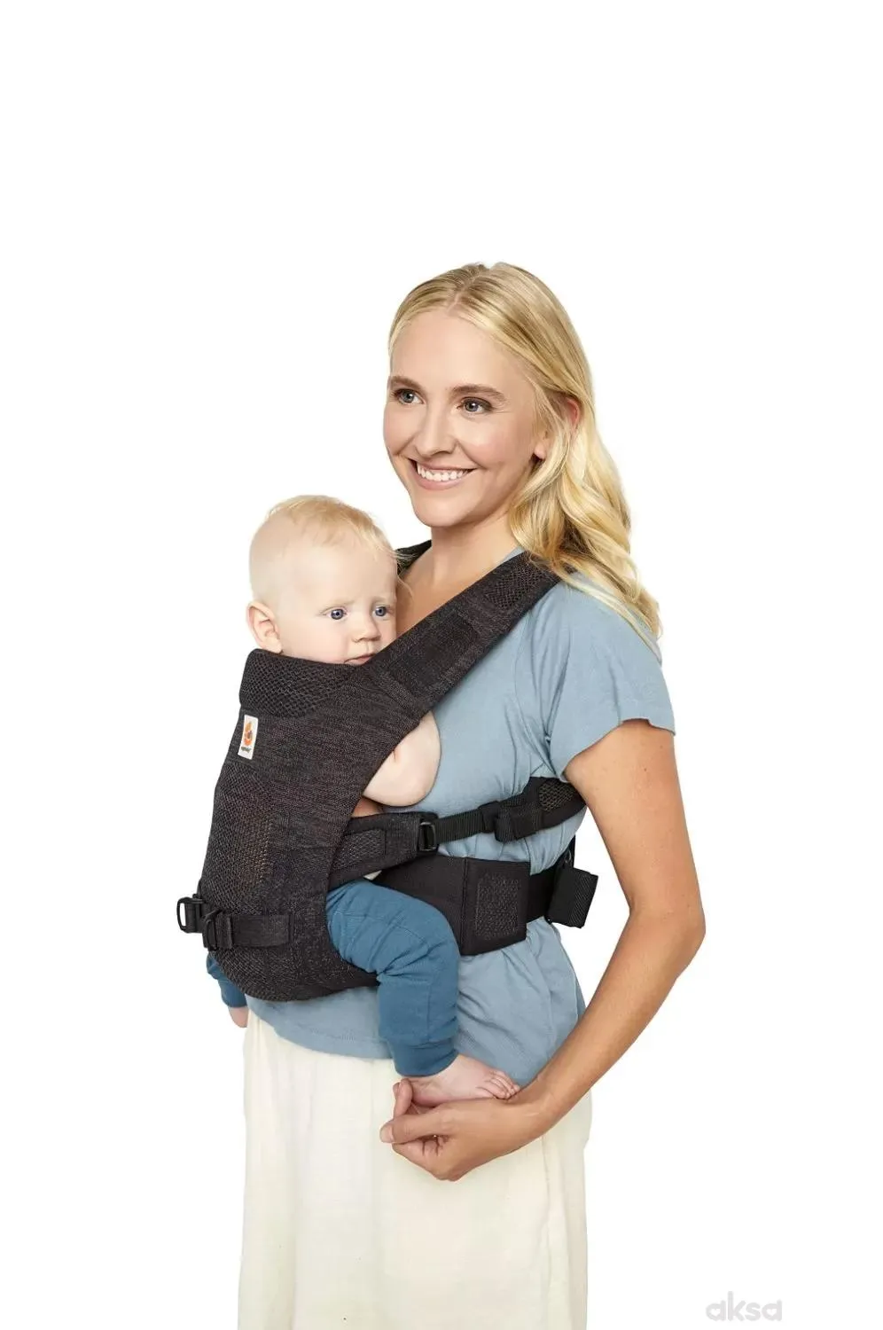 Ergobaby kengur nosiljka Aerloom, Charcoal / Black