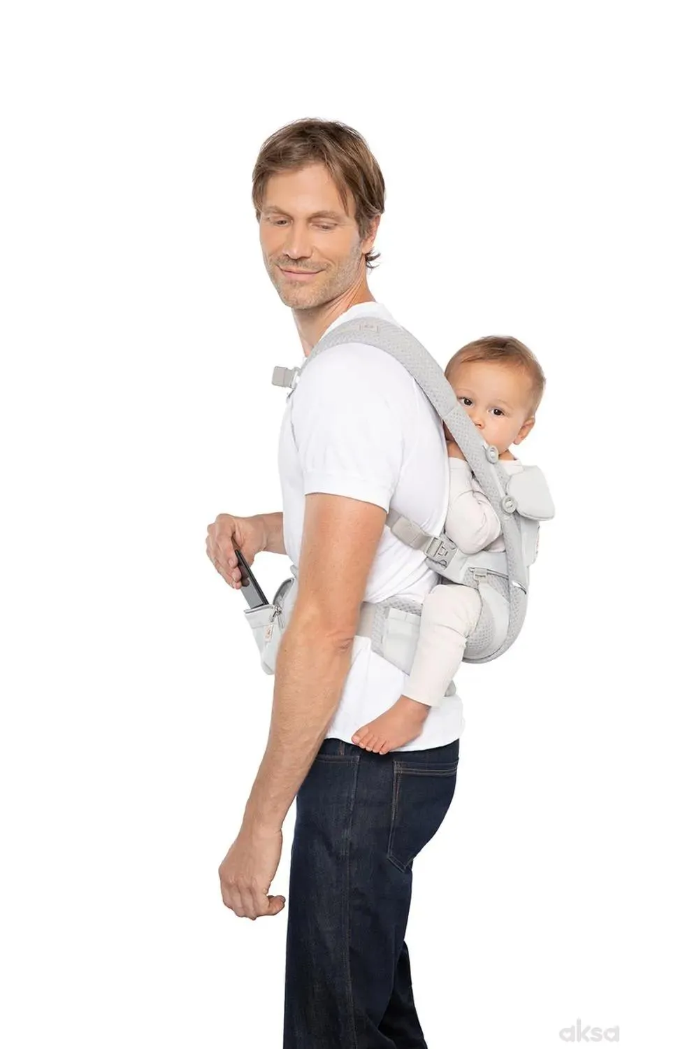 Ergobaby kengur nosiljka Omni Breeze, Pearl Grey 