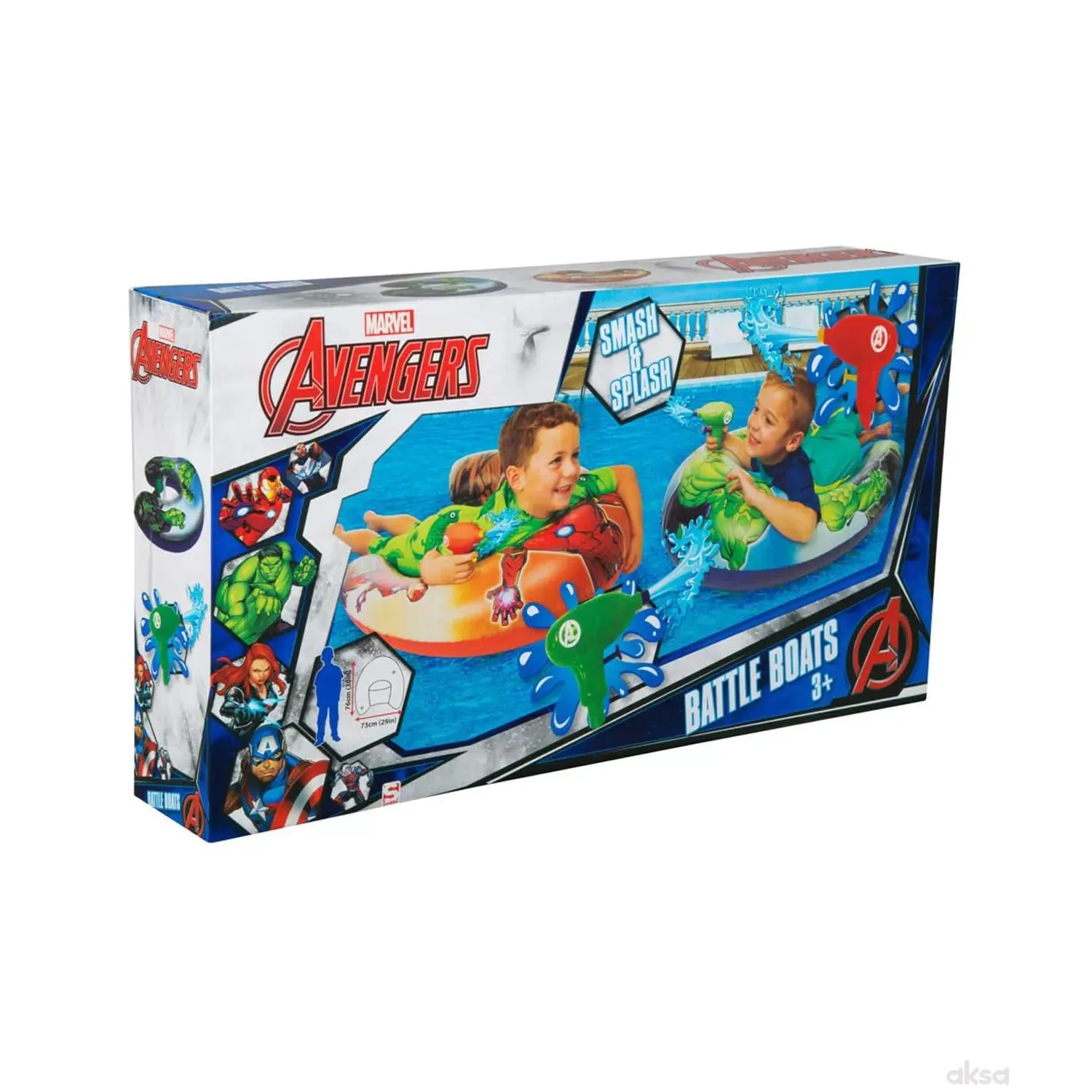 Avengers set za kupanje- smash and splash