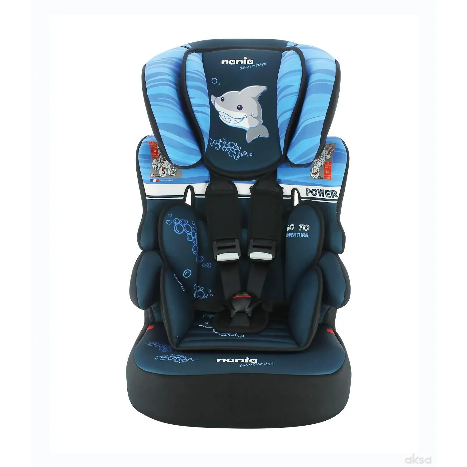 Nania autosjedalica Beline 1/2/3 (9-36kg) Shark