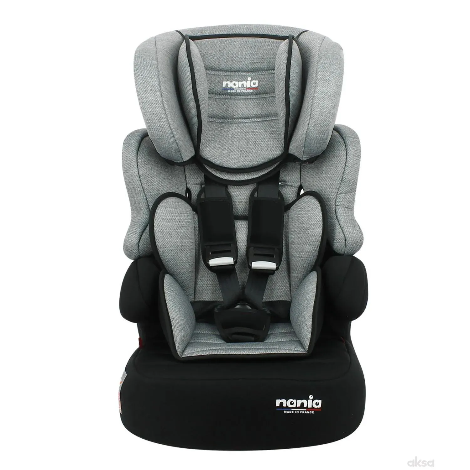 Nania autosjedalica Beline 1/2/3 (9-36kg) Grey