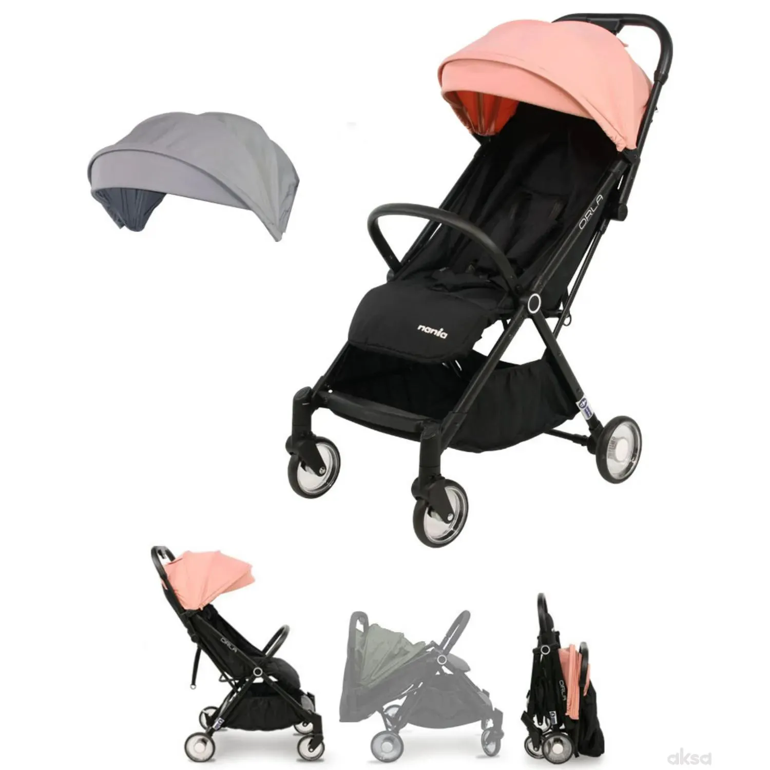 Nania kolica Orla Pink