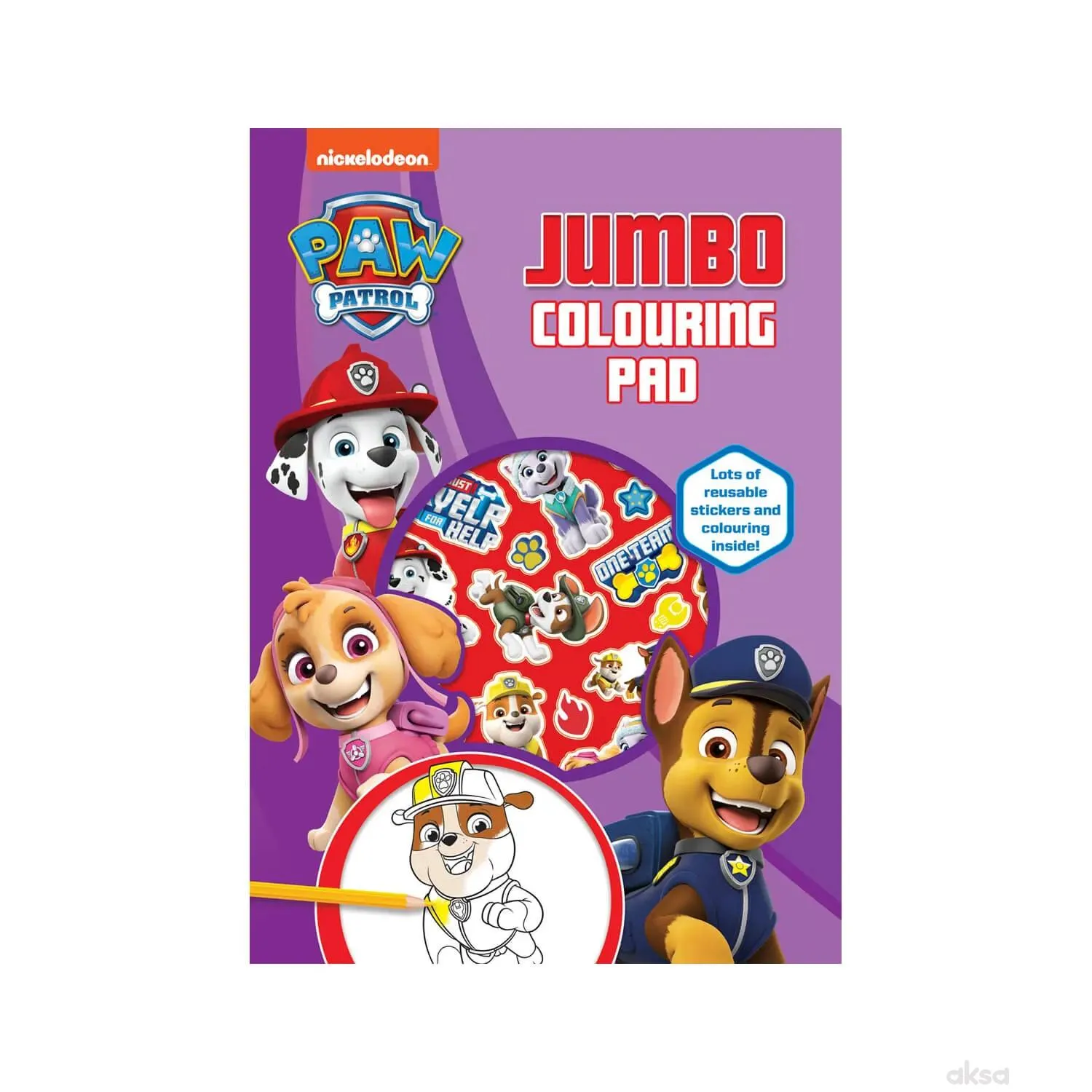 Paw Patrol velika bojanka