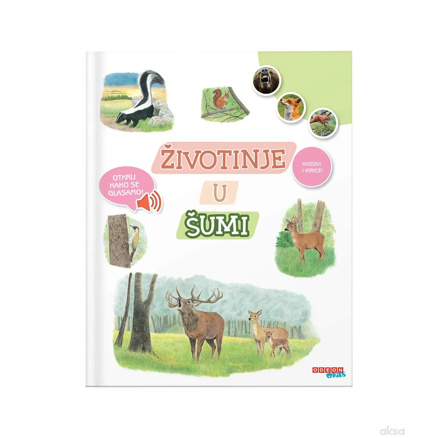 Životinje u šumi-Zvučna Knjiga