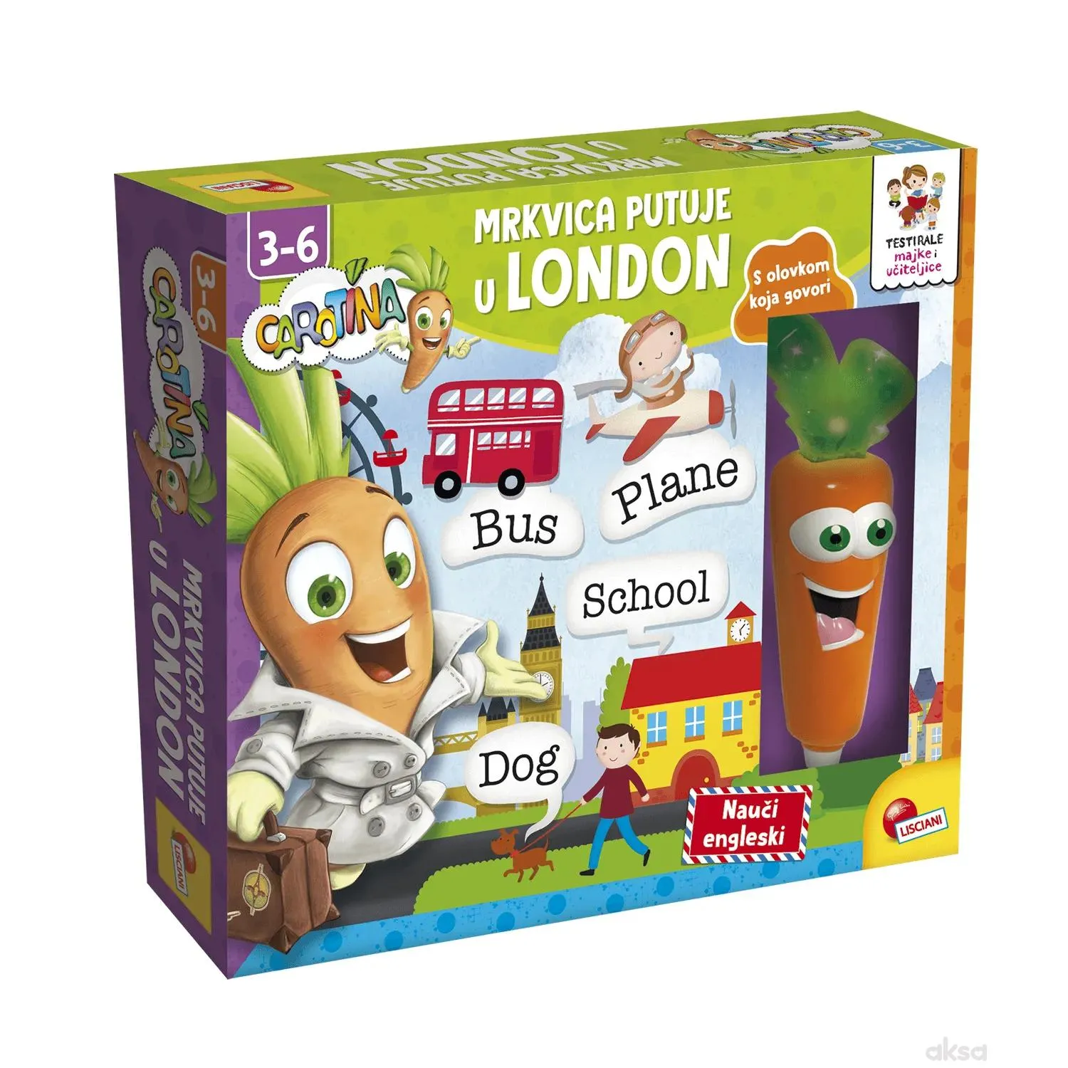 Carotina mrkvica putuje u London