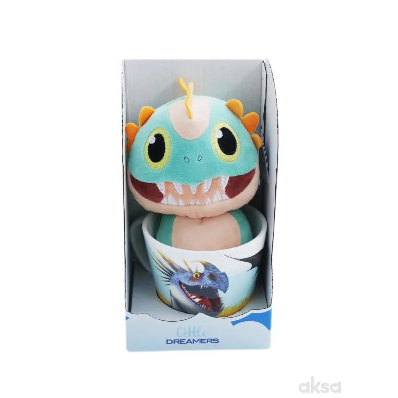 Little Dreamers Set Šolja I Plišana Igračka Dino 