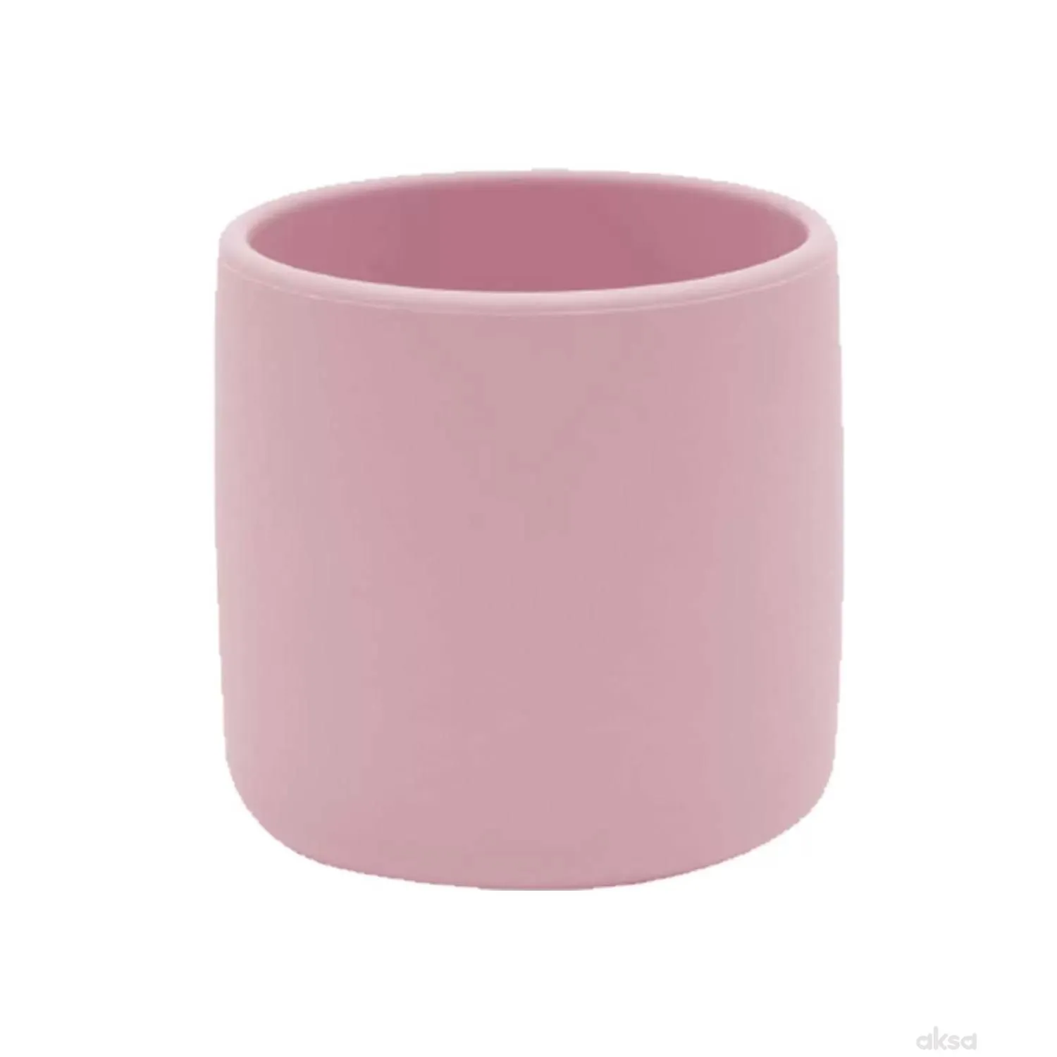 Minikoioi silikonska čaša Minicup pink