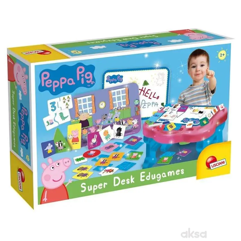 Peppa pig super desk edugames