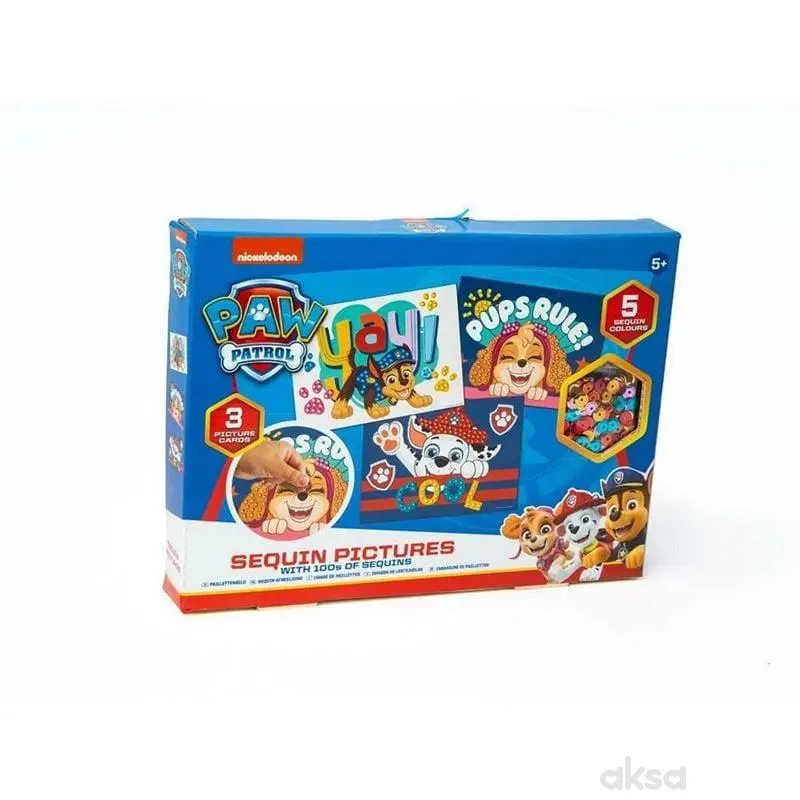 Paw patrol myo sequin picture