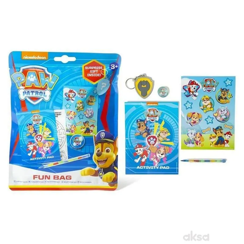 Paw patrol fun bag