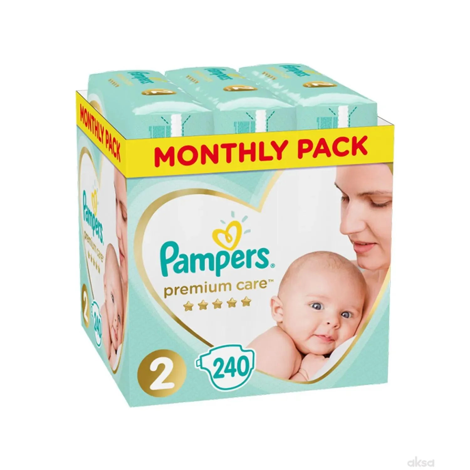 Pampers Msb Premium 2 mini 4-8kg 240kom