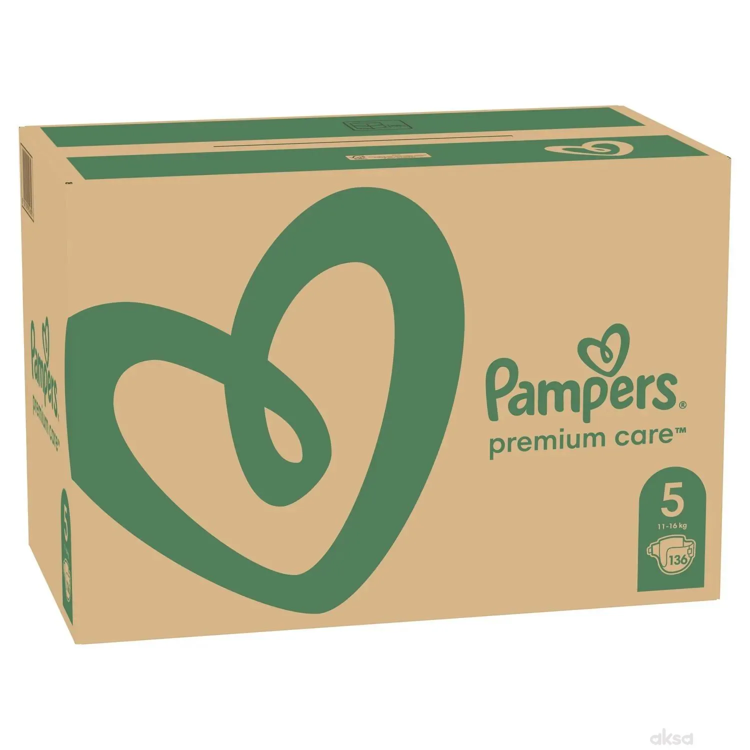 Pampers pelene premium S5 11-16kg 136kom