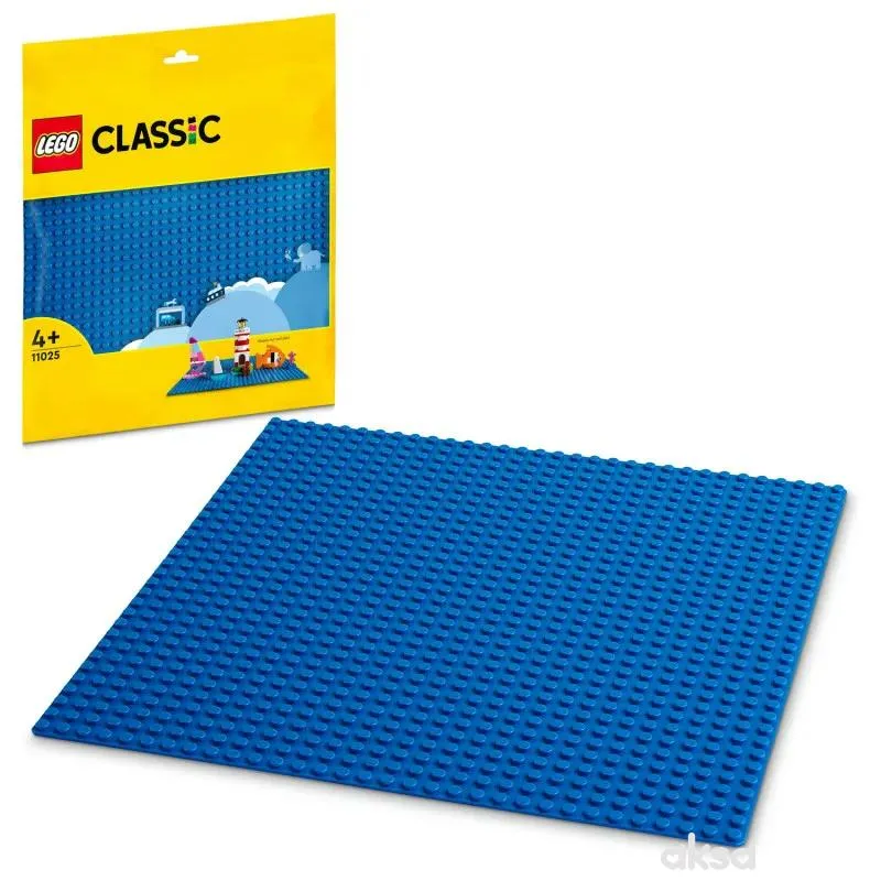 Lego Ploča za slaganje  plava mala 