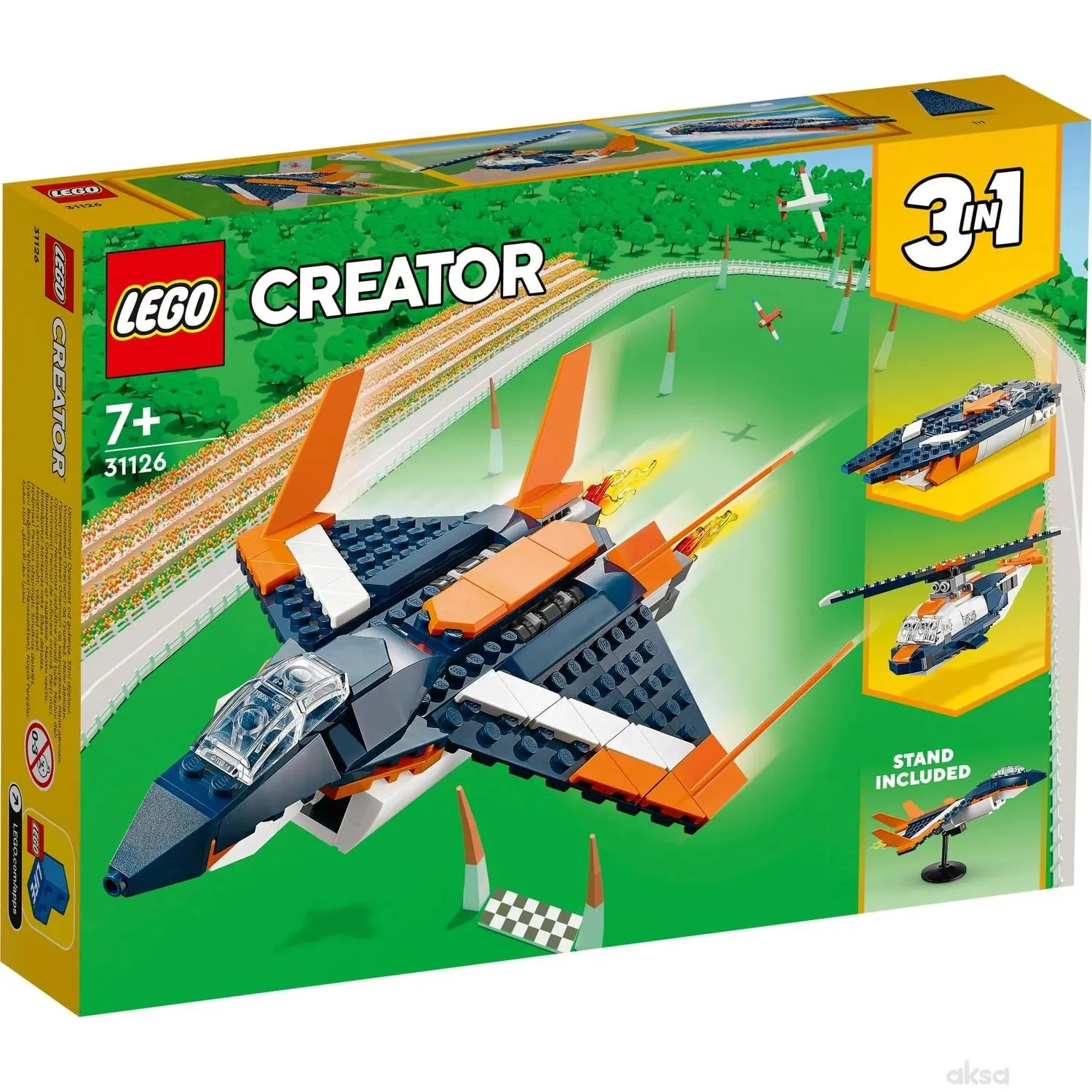 Lego Creator Supersonični avion 