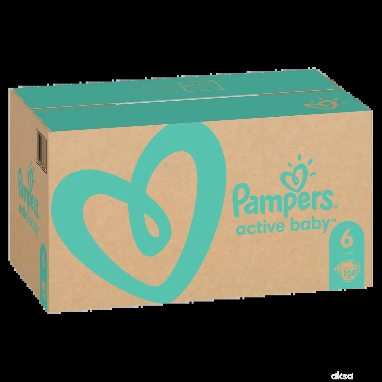 Pampers Msb Jumbo Maxi Pack 6 Ex.Large 13-18kg 128kom 