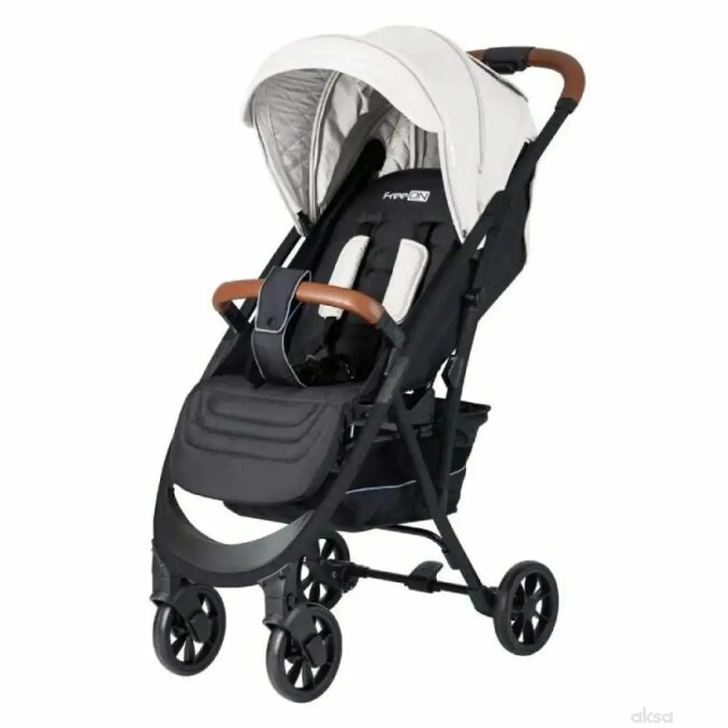 FreeON Kolica LUX Premium light grey/black