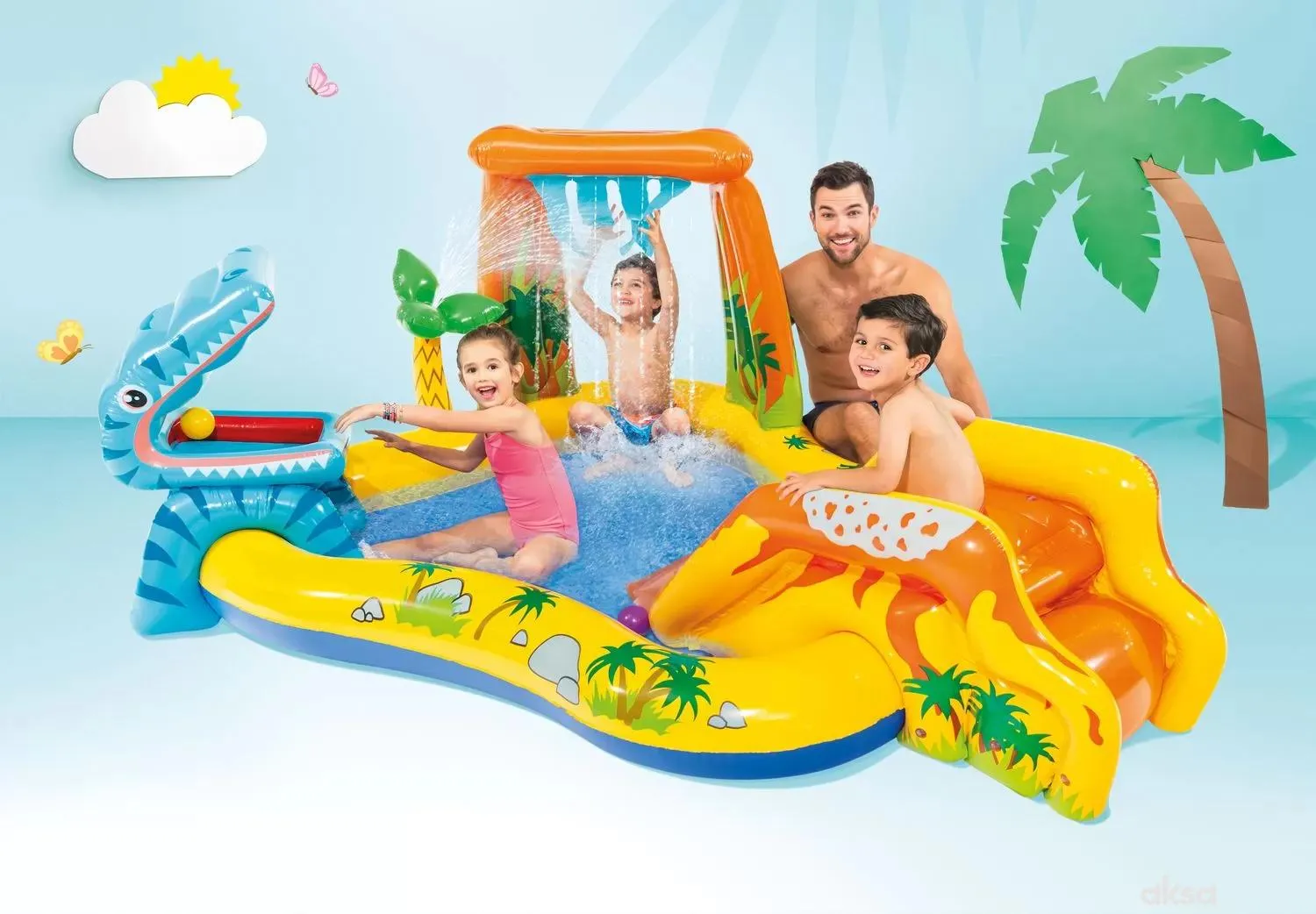 Intex play centar Dinosaurus