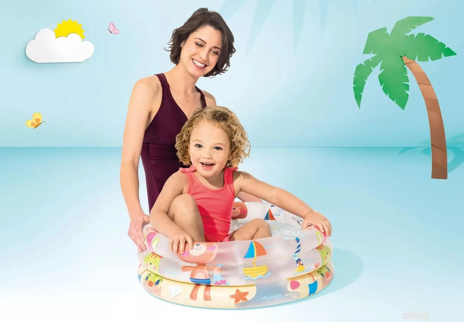 Intex baby bazen dimenzije 61x22cm, 1-3 godine
