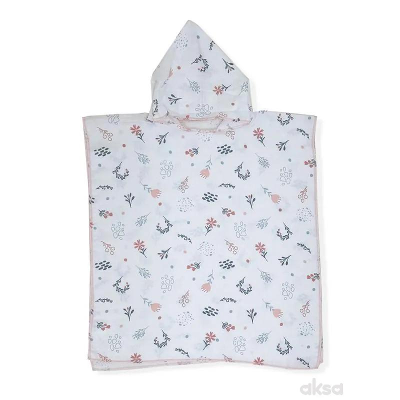 Baby textil pončo za plažu, djevojčice 