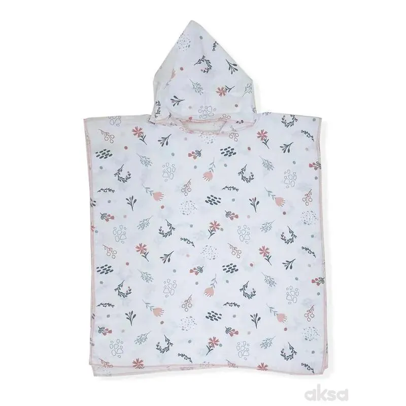 Baby textil pončo za plažu, djevojčice 