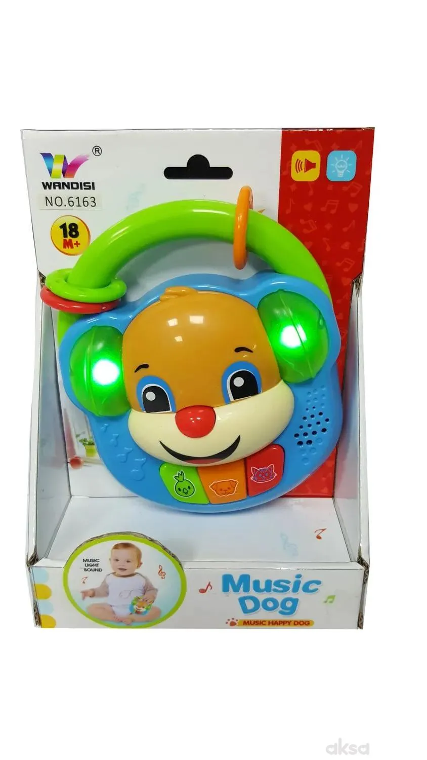 GD igračka kuca sa muzikom i svetlom