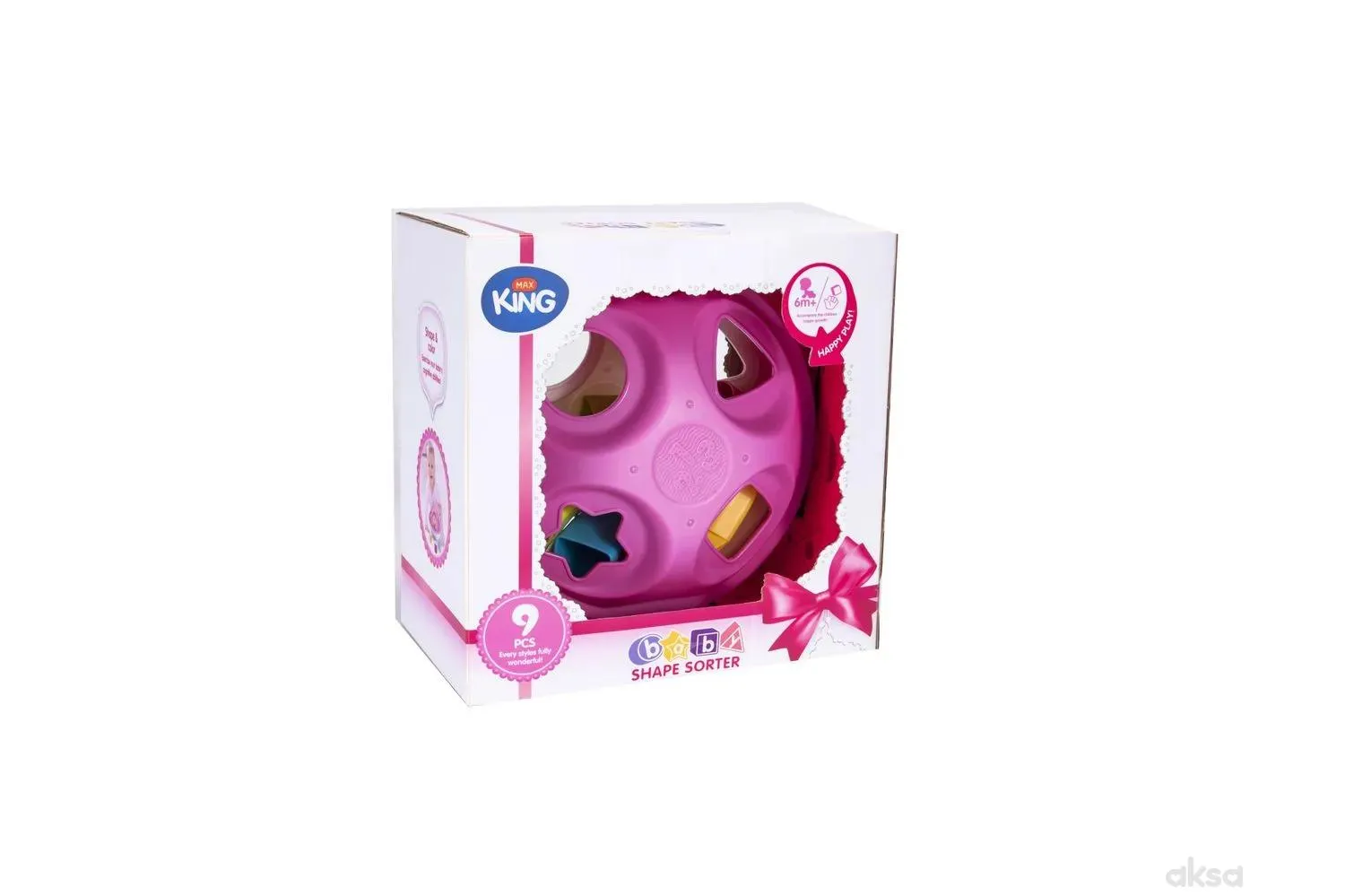 GD igračka sorter, roze