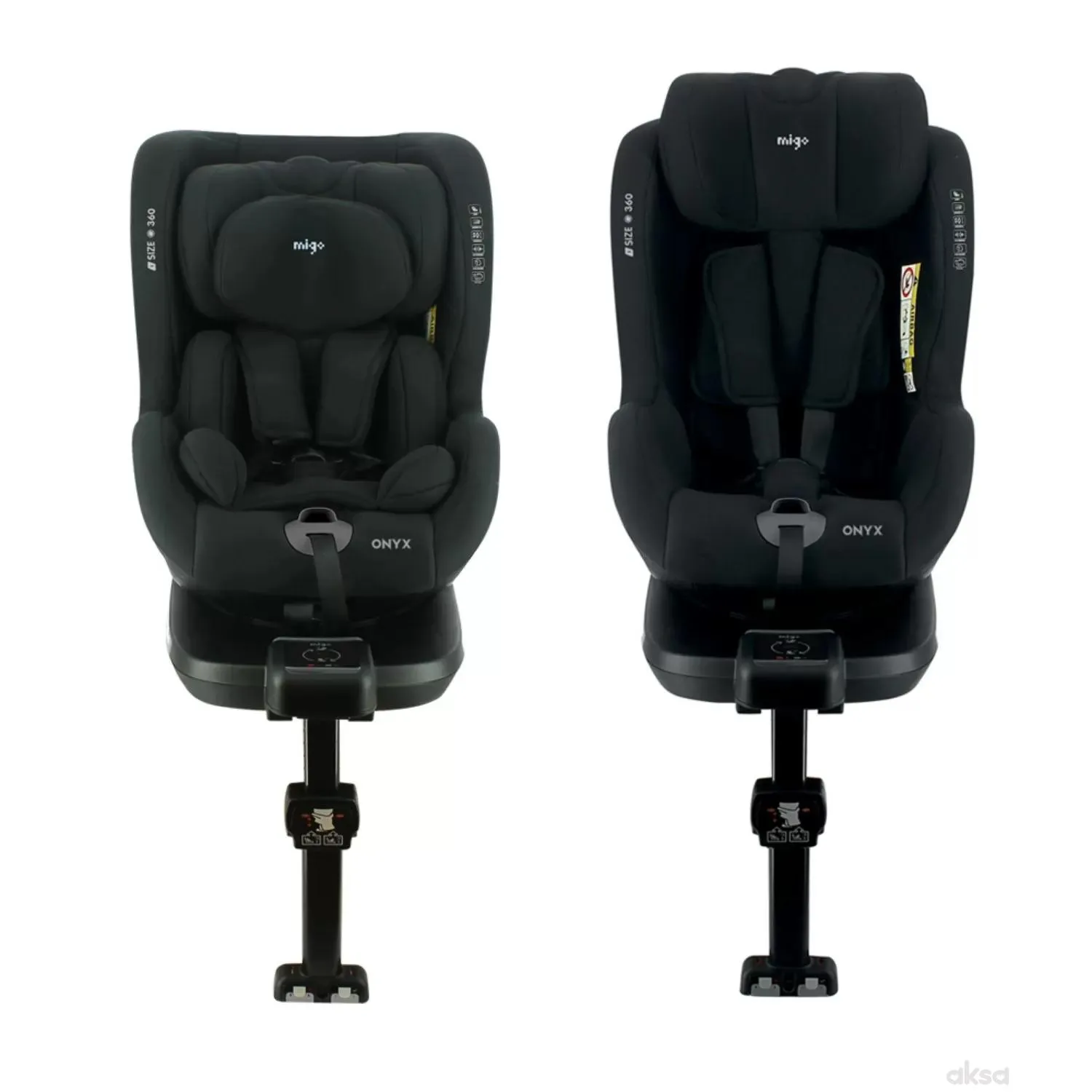 Migo autosjedalica Onyx (40-105cm), Black
