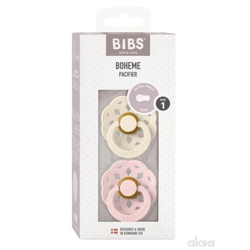 Bibs laža Boheme Ivory/Blossom veličina 1 