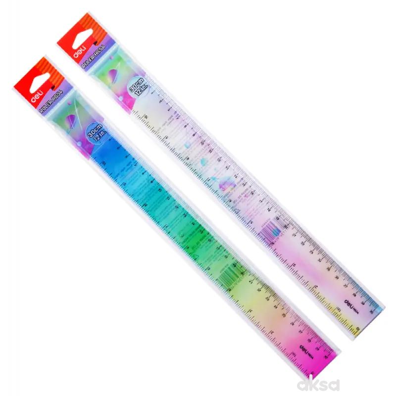 Linijar Pastel 20Cm 2 Boje 