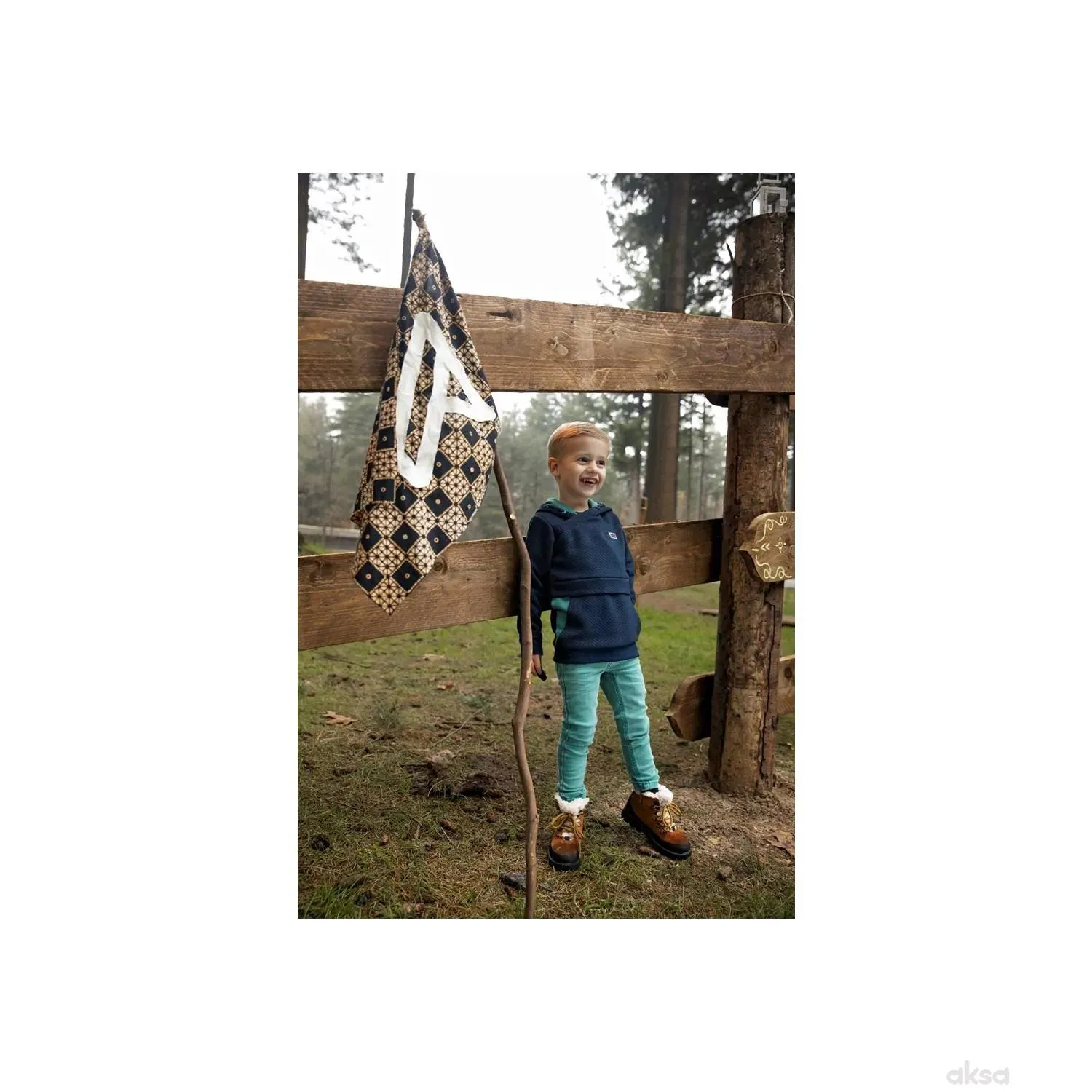 Koko Noko duks sa kapuljačom, dječaci 