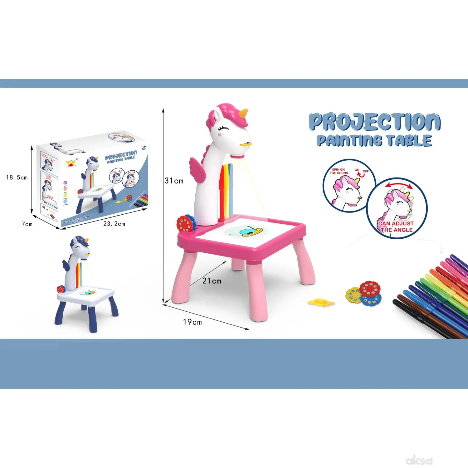 Merx igračka 2u1 <br />
projektor