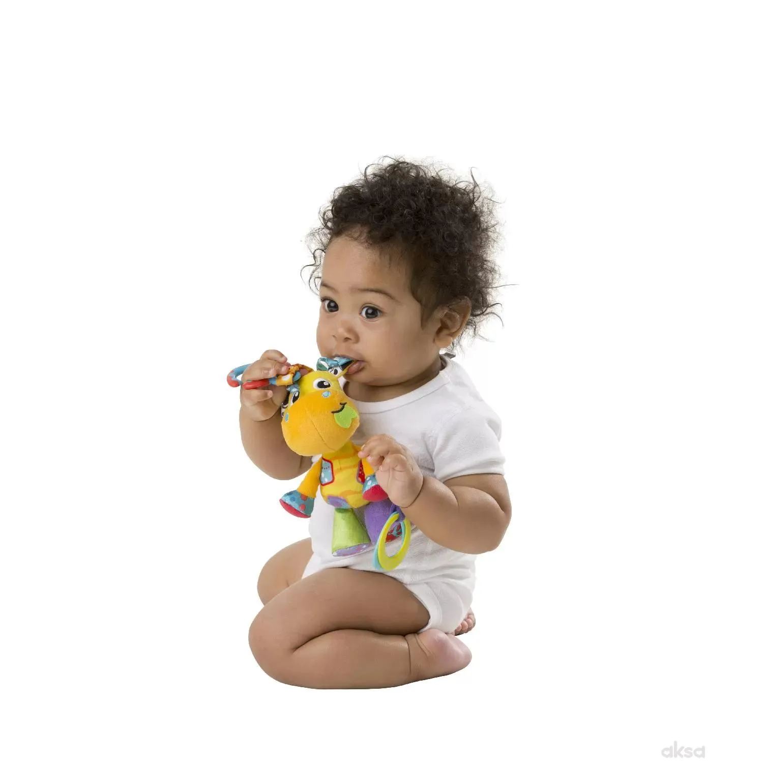 Playgro žirafa <br />
mrdalica