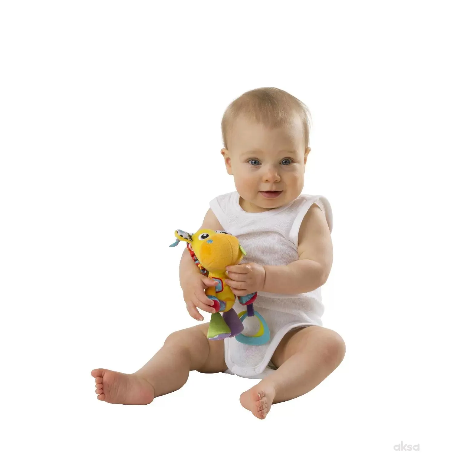 Playgro žirafa <br />
mrdalica