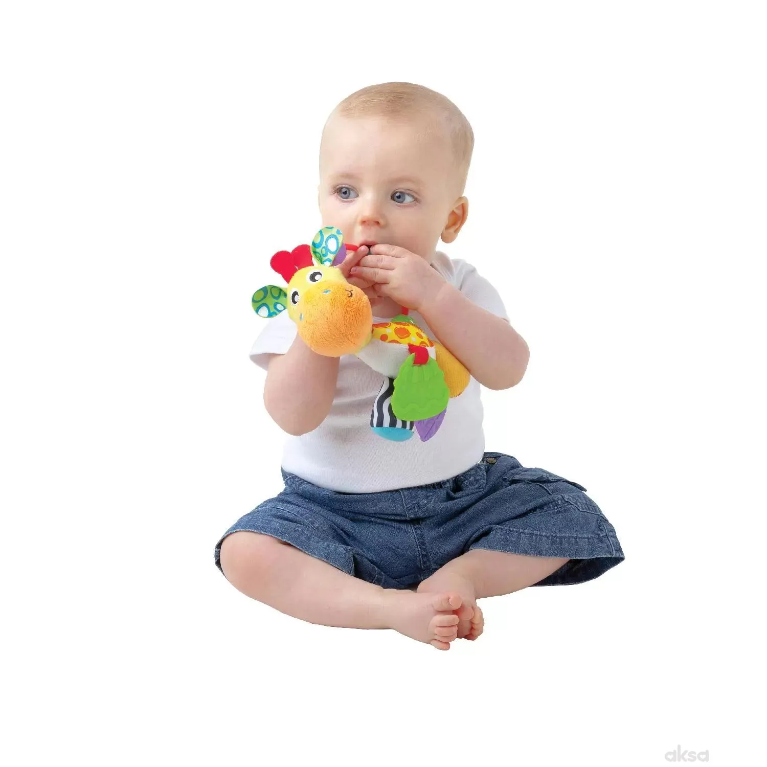 Playgro aktiviti <br />
zvečka sa likom žirafe