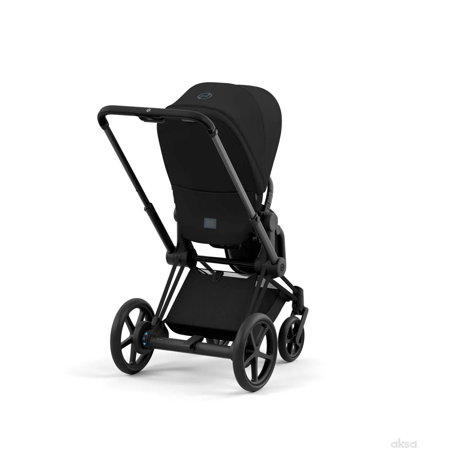 Cybex ram i sedalni deo za ePriam 0.4, Matt Black 