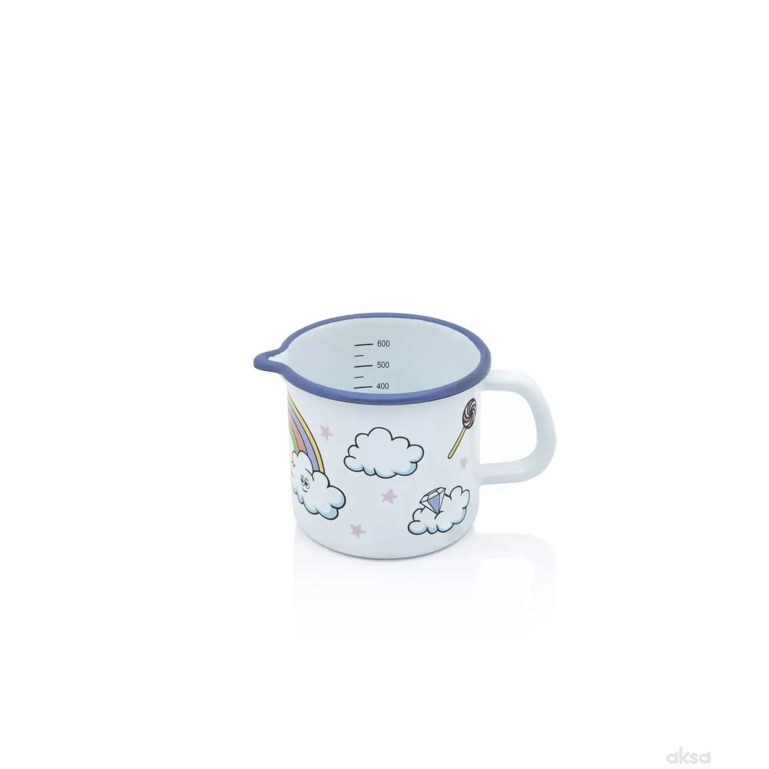 Metalac lonče 10cm/0.8l sa kljunom, Unicorn