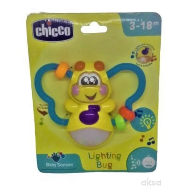 Chicco Zvečka Za Bebe Svjetleća Buba, 3M+