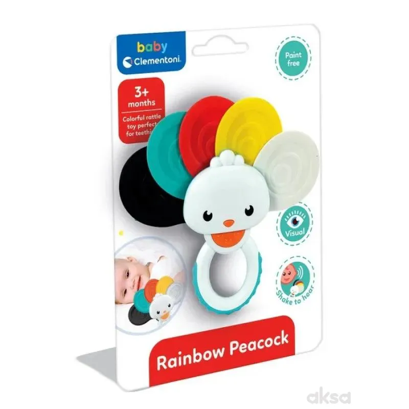 Clementoni Baby Zvečka Paun