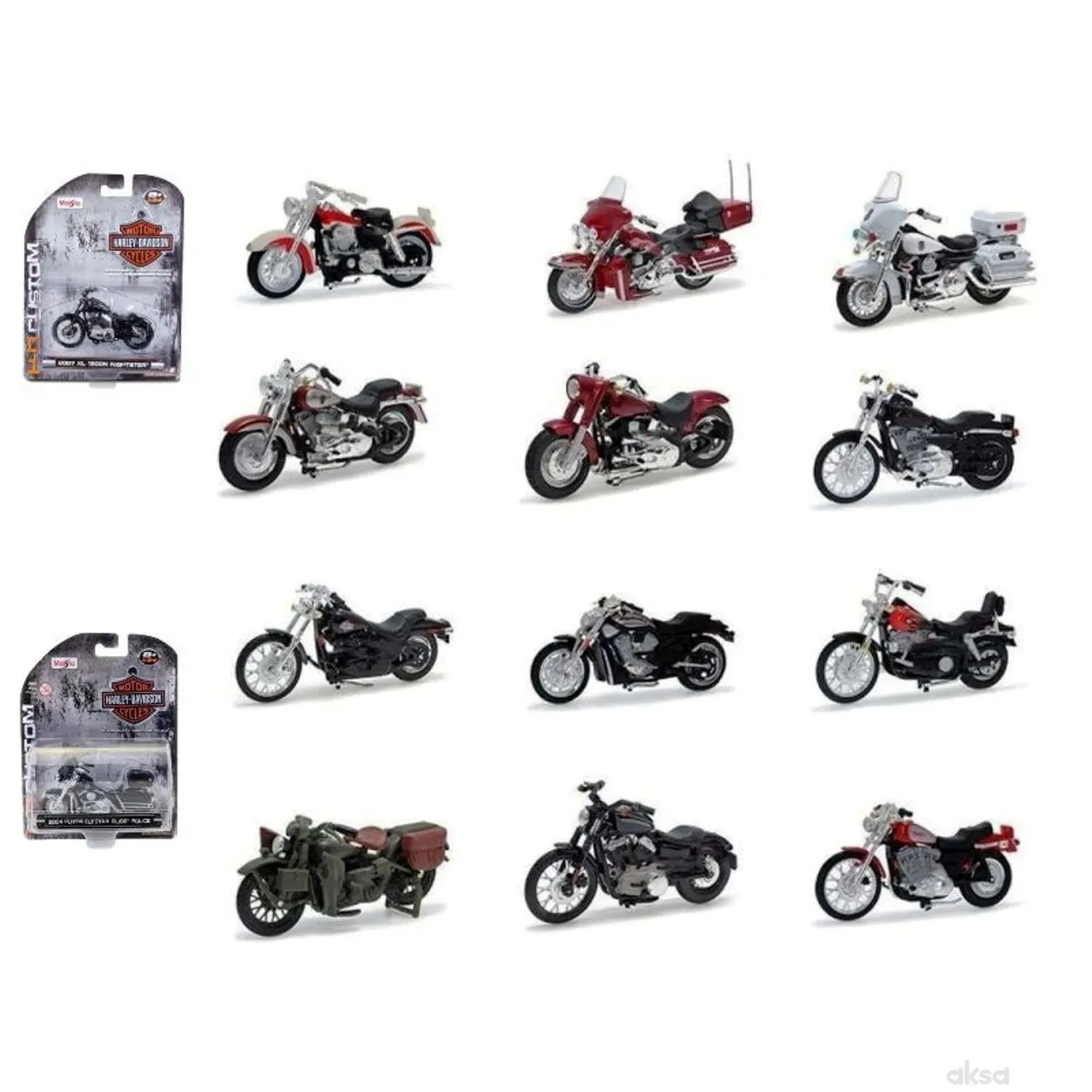 Maisto Motor Harley Davidson 1:24 