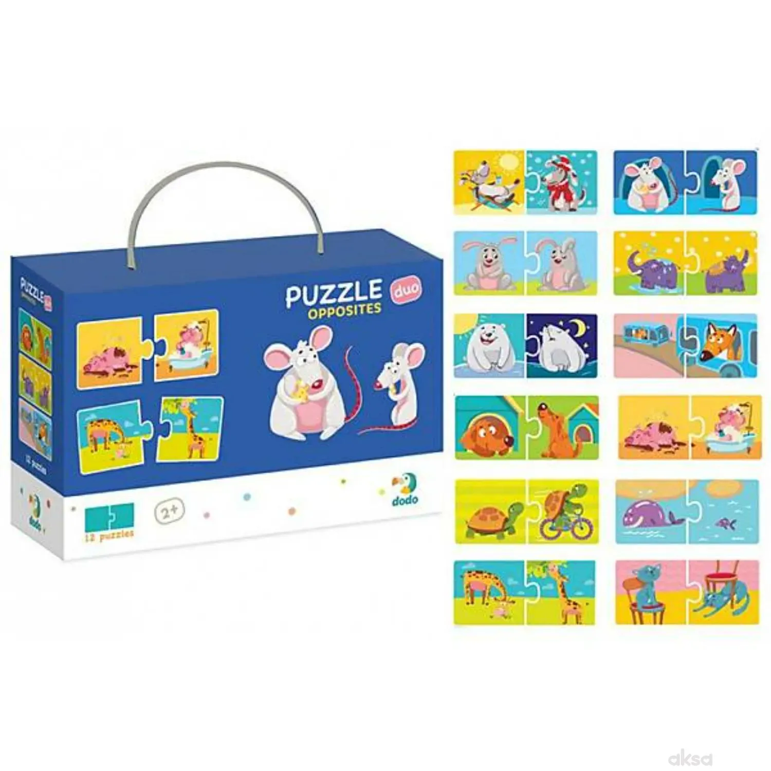 Dodo Duo puzzle suprotnosti 