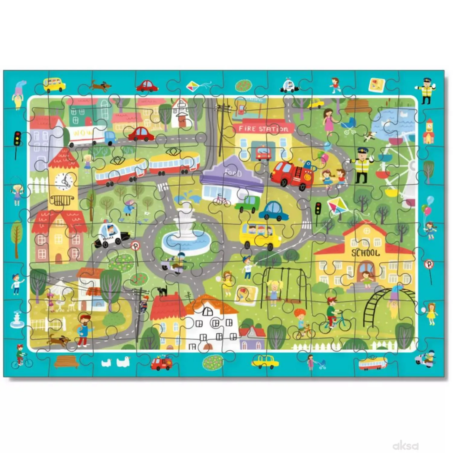Dodo puzzle život u gradu