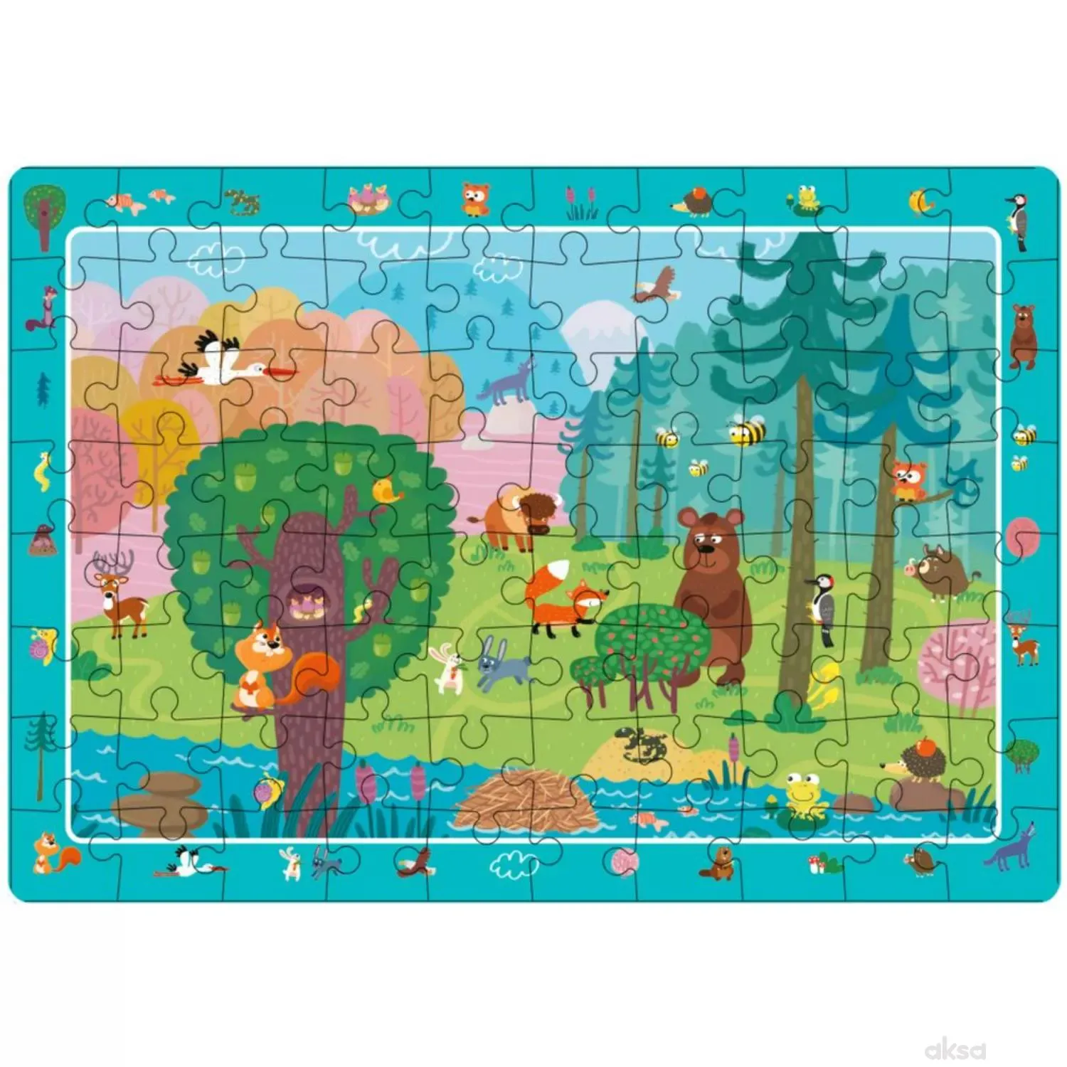 Dodo puzzle šumski prijatelji 