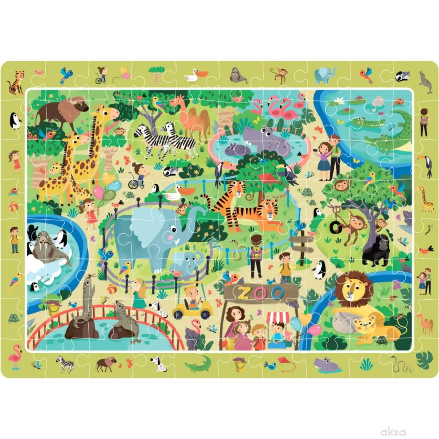 Dodo puzzle u zoološkom vrtu
