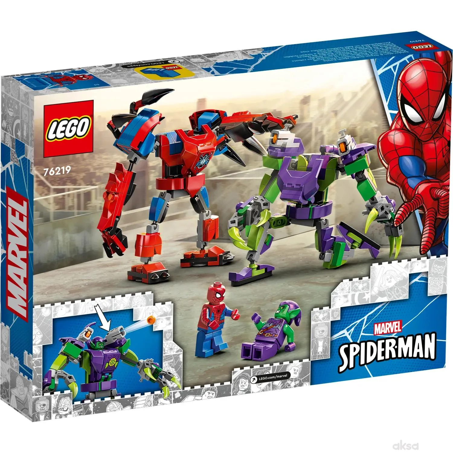 Borba Spider-Man & Green Goblin Mecha 