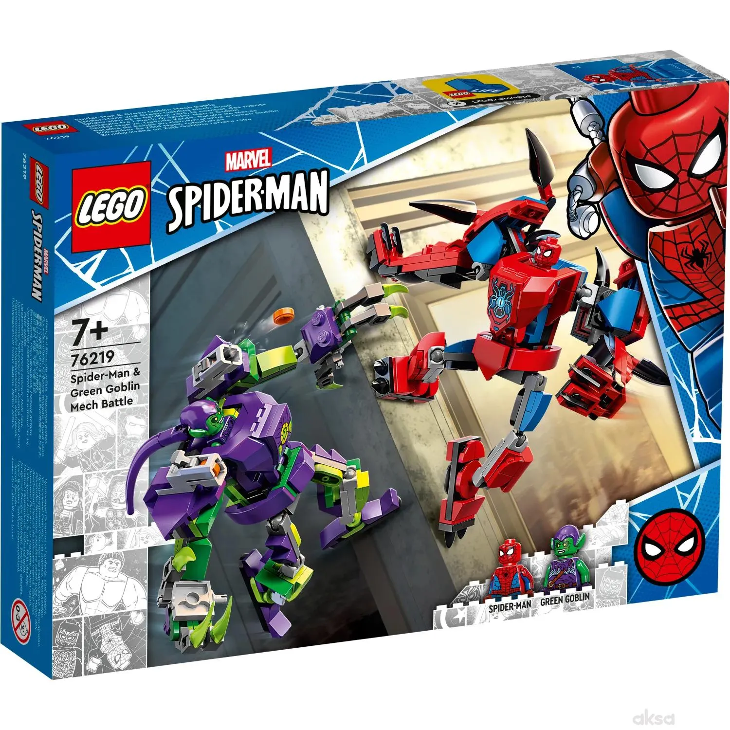 Borba Spider-Man & Green Goblin Mecha 