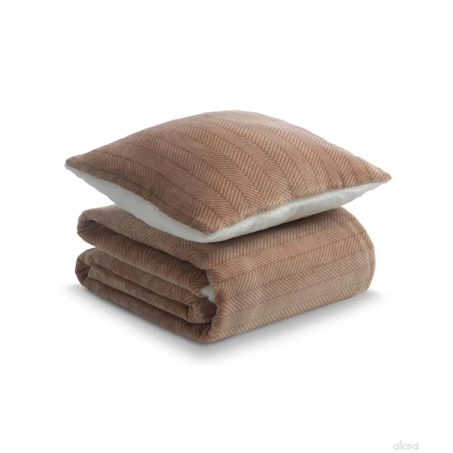 Dormeo set Warm Hug 2022, braon