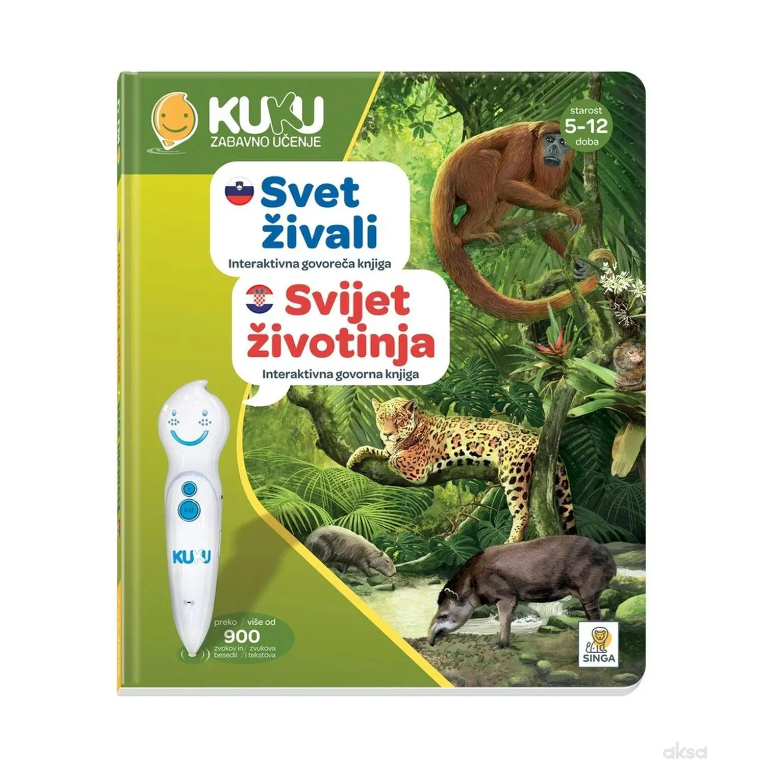 Interaktivna Knjiga Kuku Svijet Životinja