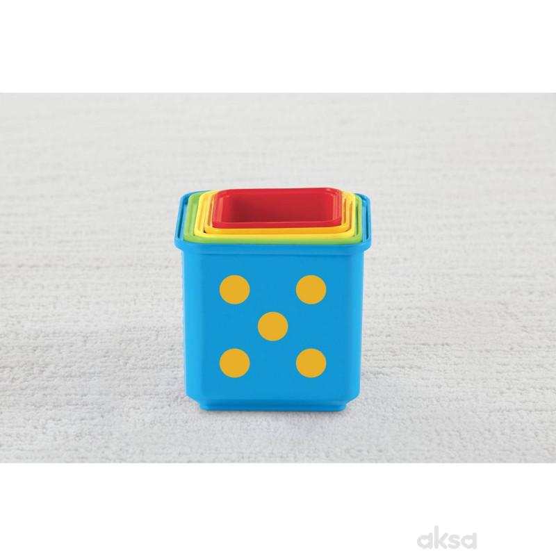 Fisher-price FP kocke sa slikama za ređanje 