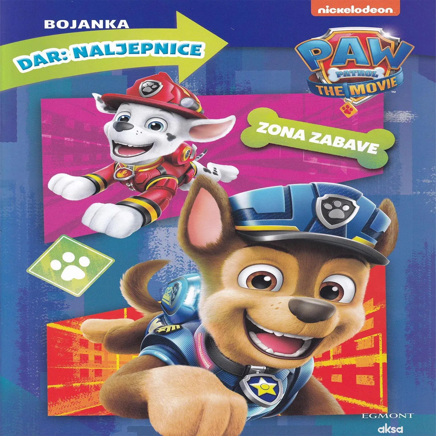 Paw Patrol - Bojanka Zona Zabave 